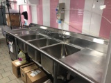 3 Bay Stainless Steel Sink