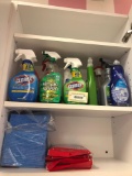 1 lot of assorted household cleaners