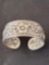 Women's Repousse Pattern Cuff Bracelet