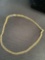 14K Yellow Gold Ladies Fashion Bracelet, 8