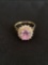 14K Yellow Gold Cocktail Ring
