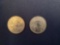 1 Lot of 2 SakaJewea Dollar Coins
