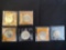 1 Lot of 6 Peace Dollars