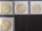 1 Lot of 4 Morgan Dollars