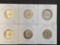 1 Lot of 6 1964 Quarters