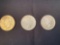 1 Lot of 3 Peace Dollars