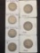 1 Lot of 7 Barber Quarters