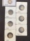 1 Lot of Mixed Seated Liberty and Barber Dimes