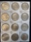 1 Lot of 12 1922 Peace Dollars