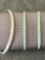 3 Mexican Silver Bracelets