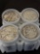 1 Lot of 80 walking Liberty Silver Half Dollars