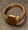 Ladies Signet Ring with initials