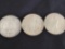 3 Silver Dollars