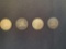 1 Lot of 4 Flying Eagle Small Cents