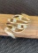 14K Yellow Gold Ring Containing 6 Small Round Diamonds