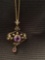 10K Pearl and Amethyst Pendant