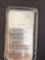 Johnson Matthey Assayers & Refiners Silver Bar- 10 Troy oz