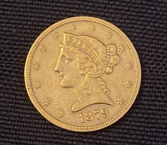 $5 Gold U.S. Coin