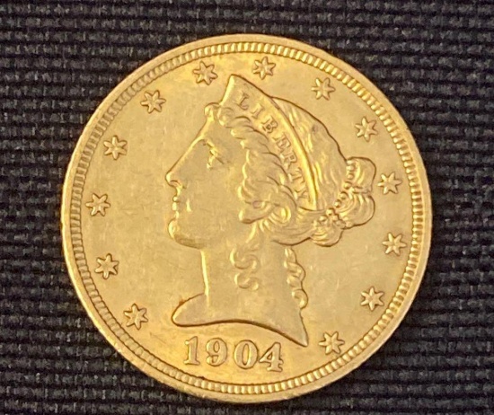 $5 Gold U.S.Coin