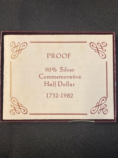1732-1982 George Washington 250th Anniversary of Birth Proof Commemorative Half Dollar