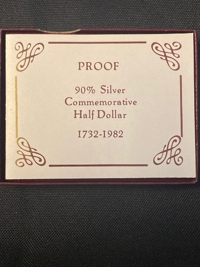 1732-1982 George Washington 250th Anniversary of Birth Proof Commemorative Half Dollar