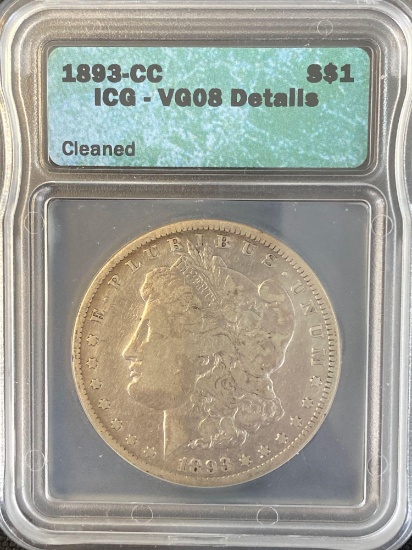 1893 Carson City Morgan Dollar