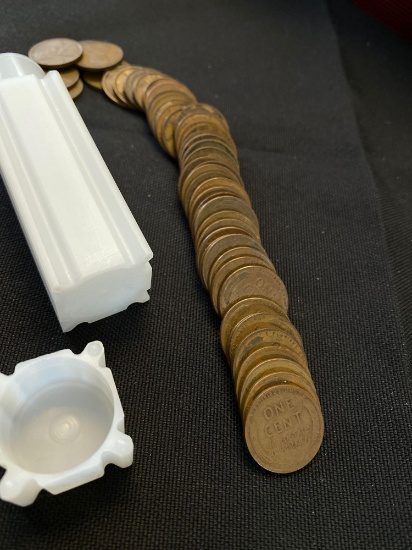 1 Roll of Approximately 50 Wheat Pennies