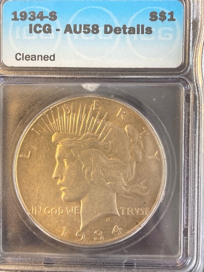 1934-S Peace Dollar