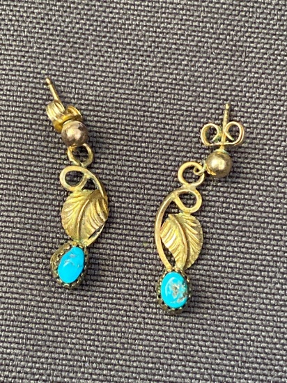 Turquoise Drop Earrings