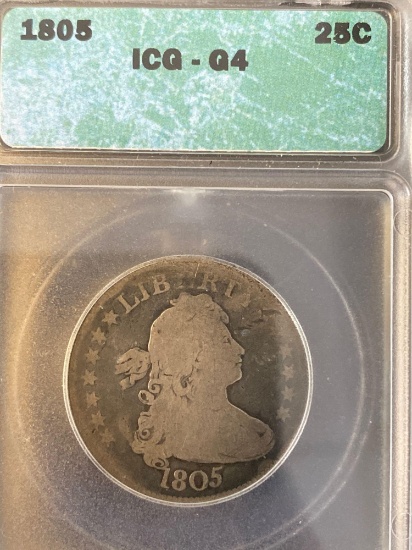 1805 Draped Bust Quarter