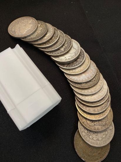 1 Lot of 20 Morgan Dollars