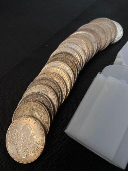 1 Lot of 20 Morgan Dollars