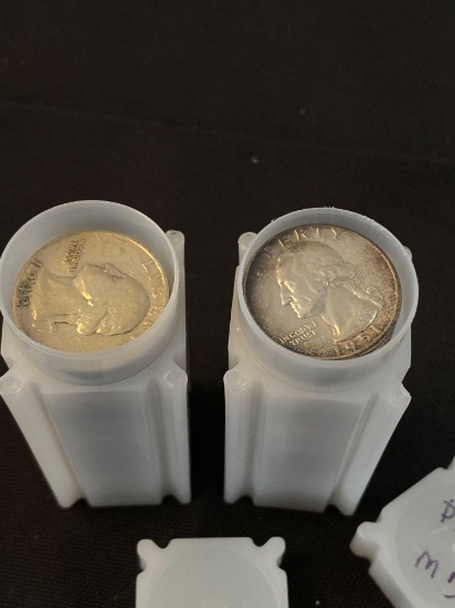 1 Lot of 80 Washington Silver Quarters