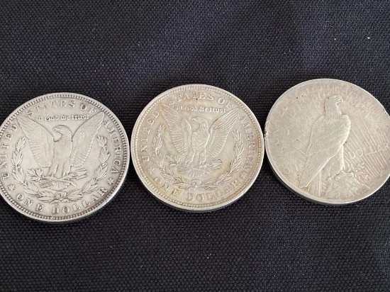 3 Silver Dollars