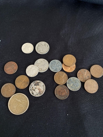 1 Lot of Assorted Coins