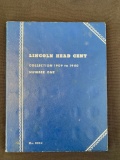 Lincoln Head Cent Coin Folder Collection # 1