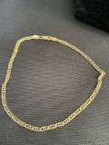 14K Yellow Gold Ladies Fashion Bracelet, 8