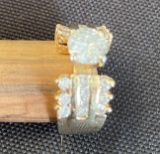 14K Yellow Gold Ring Containing 1 Approximately 1ct. Round Diamond