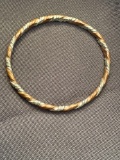 Mexican Silver and Copper Bangle