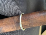 14K White Gold Wedding Band