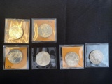 1 Lot of 6 Peace Dollars