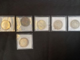 1 Lot of 6 Morgan Dollars