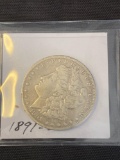 1891 Carson City Morgan Silver Dollar