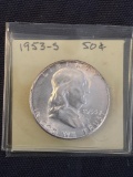 1 1953-S Franklin Half Dollar