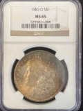 1883 O Morgan Silver Dollar