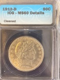 1912-D Barber Half Dollar