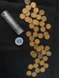 1 Roll of Approximately 50 Wheat Pennies