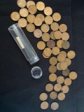 1 Roll of Approximately 50 Wheat Pennies