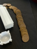 1 Roll of Approximately 50 Wheat Pennies