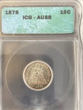 1878 Seated Liberty Dime